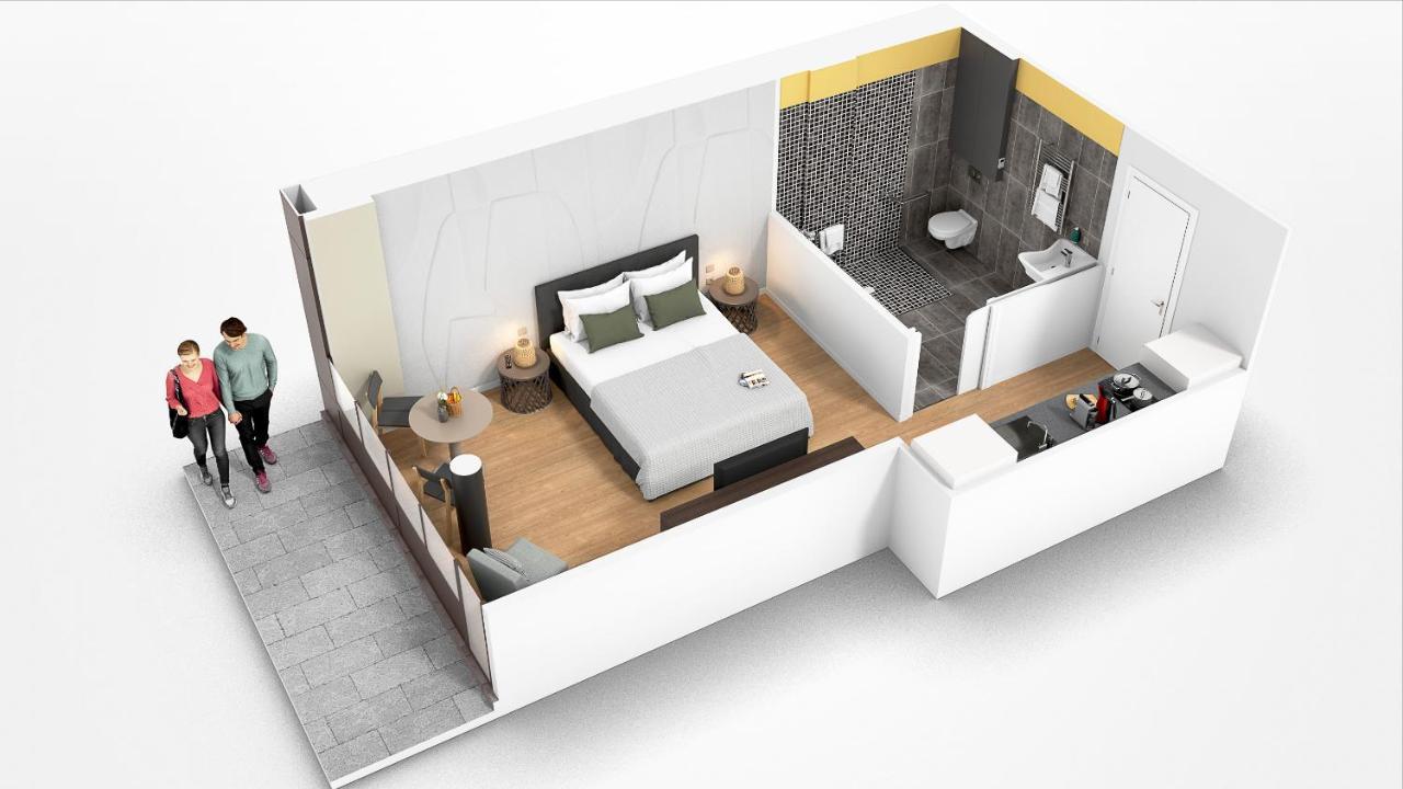 Yuna Les Halles - Serviced Apartments París Exterior foto
